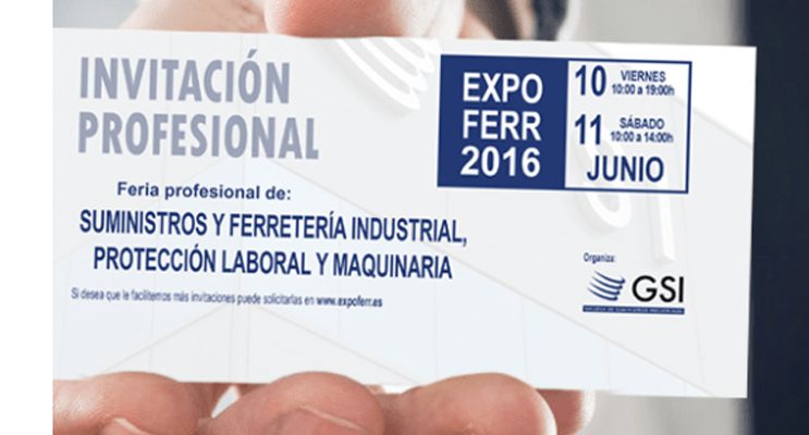 EXPOFERR Feria profesional se suministros industriales